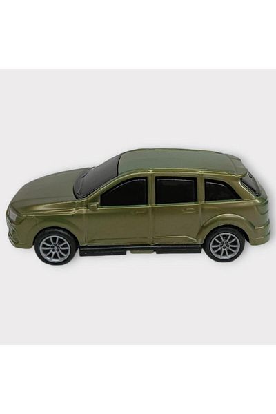 AMC Pull Drop Cars 10 cm - Green Hatchback