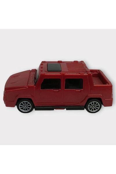Angoravi Pull Drop Cars 10 cm - Red Jeep