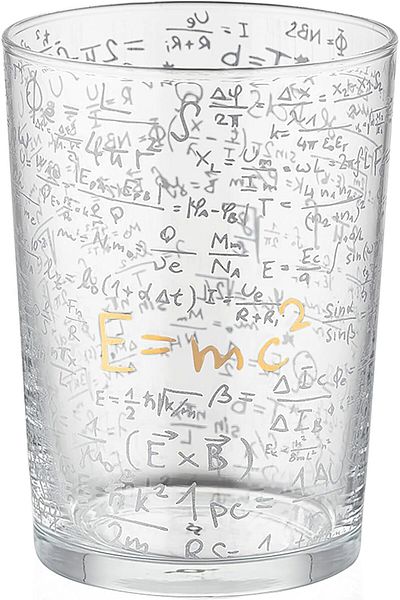 STOREMAX Efshopx Einstein 520 ml 2 Pieces - Glass Soft Drink, New Design 1002192
