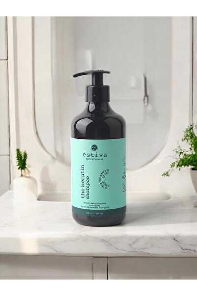 Estiva The Keratin Shampoo 500 ml - Asi, Zor, Kabaran Ve Yıpranmış Saçlar Içi...
