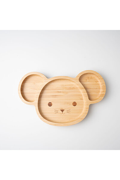 Home Minik Fare Surat Bölmeli Bambu Tabak