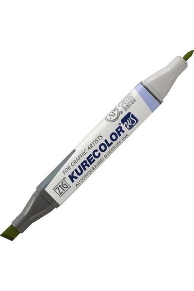 Zig Kurecolor Kc-3000 542 Twin S Marker Mid Green Pen