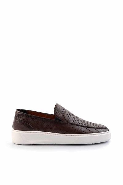 Bambi Brown Genuine Leather Men's Casual Shoes E01378002903