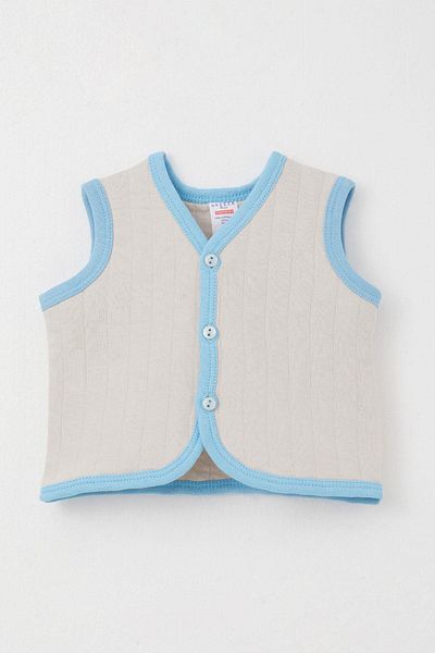 Breeze 0-9 Months Baby Boy Vest - Button and Stone