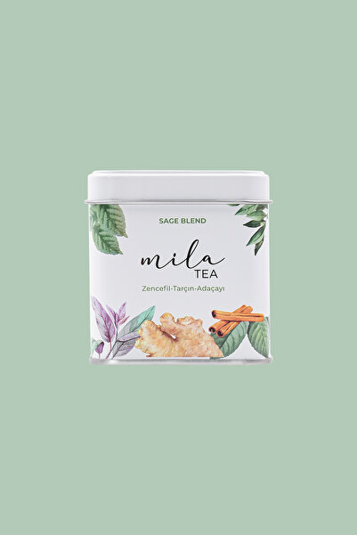 Mila Tea Sage Blend Zencefil Tarçın Adaçayı 40g - Adaçayı Harmanı