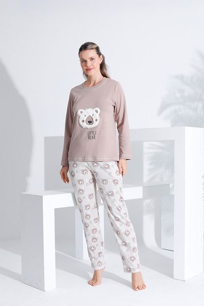 Etoile Set pijama de damă 100% bumbac cu mânecă lungă 98233