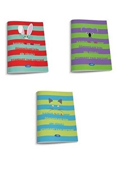 Ethab Ticaret Umut A4 40 ورقة U-Deep كتاب كتابة جميل عمودي قياسي 12 قطعة