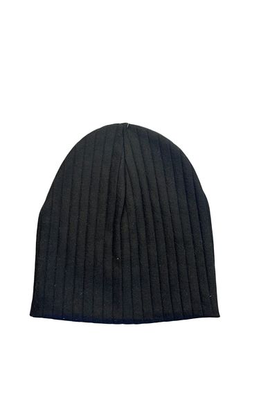 AYGÜN Unisex Plain Striped and Ribbed Beret