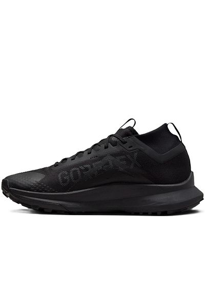 Nike React Pegasus Trail 4 - Goretex Waterproof, Breathable, Reflective Black Running Shoes