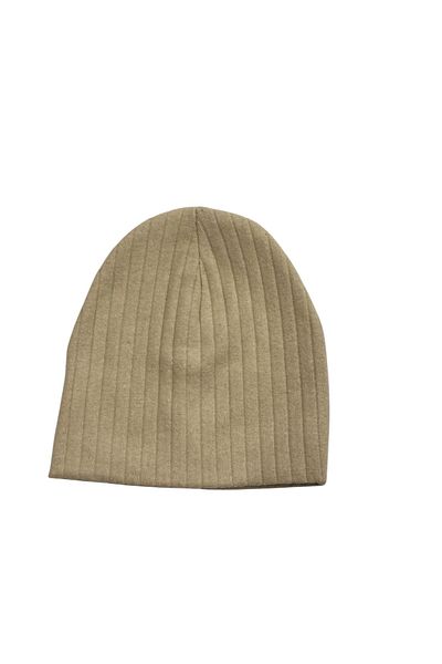 AYGÜN Unisex Plain Striped and Ribbed Beret