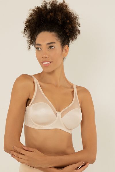 Miorre Underwire tüll részletes minimalizáló összegyűjtő melltartó