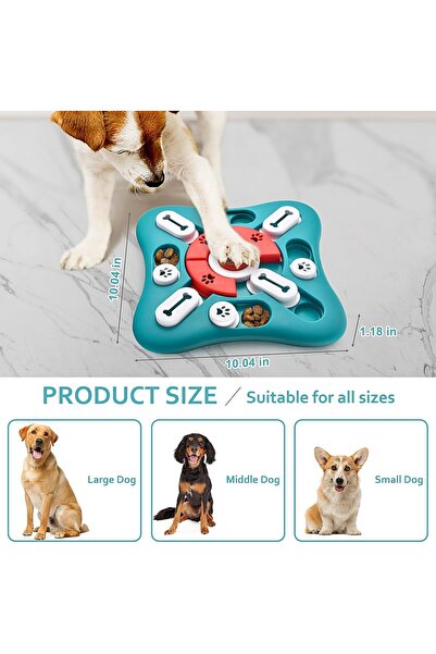 FOXMM Köpek Zeka Oyuncağı Puzzle Large