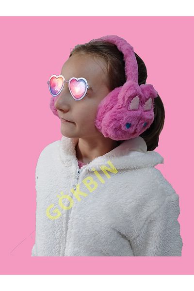 Gökbin Children's Plush Earmuff Winter Kuromi Earmuff Trend