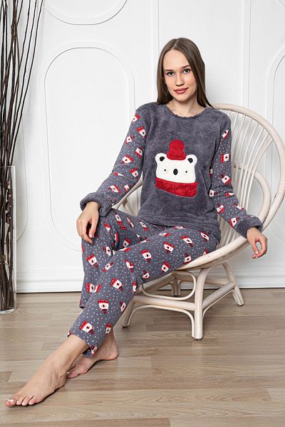 ROMEO LİFE 3000 Winter Fleece Pijamas Suit