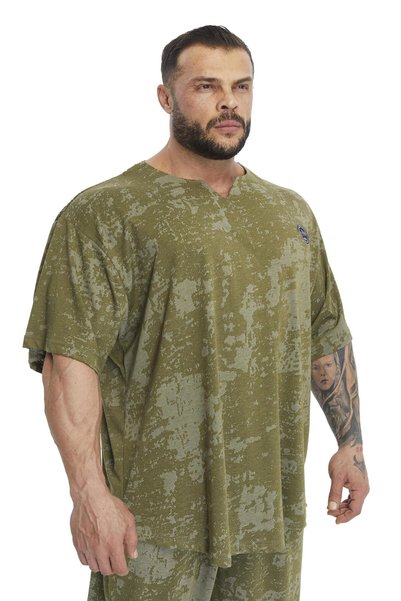 BGSM Oversize Teknik Kamulfaj Rag Top T-shirt BGSM 3368