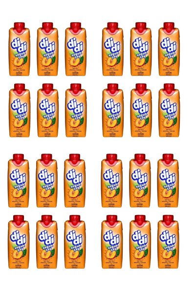 DİDİ Didi Şeftali Aromalı Soğuk Çay Kutu 330 Ml X 24 Adet