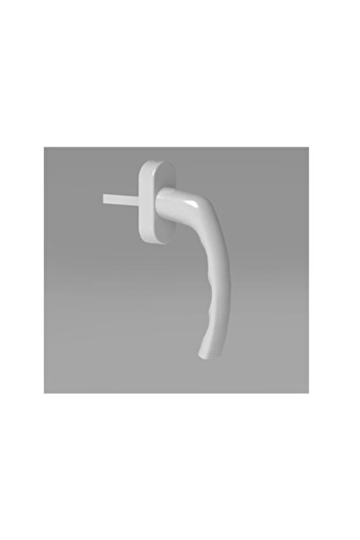 tanas مقبض نافذة PVC باللون الأبيض