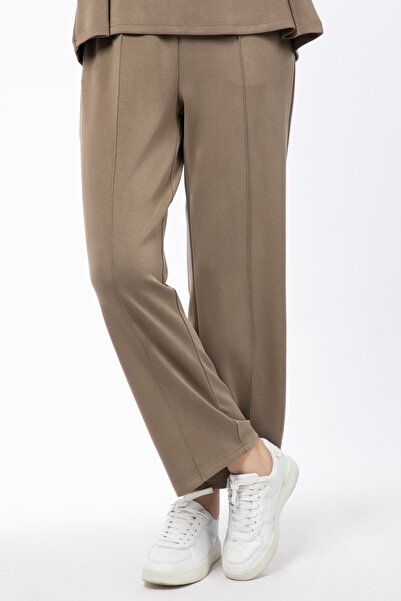 RİNA Basic Casual Pant_XS_Khaki