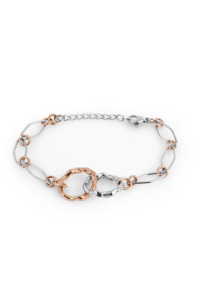 Daniel Klein Mtk11273 - Rose-Metal Color Women's Steel Bracelet Dkj.5.1000-4