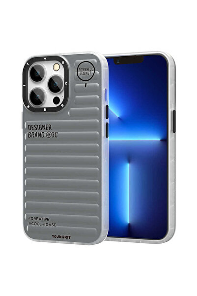 Youngkit Apple iPhone 13 Pro Max Kılıf YoungKit Plain Coloured Serisi Kapak
