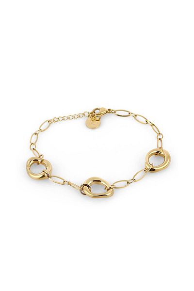 Daniel Klein Mtk11309 Gold Color Steel Women's Bracelet
