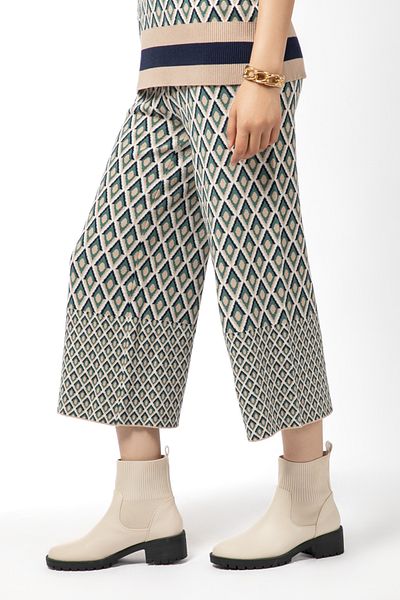 RİNA Preppy Sports Pant_M_Mixed Colo