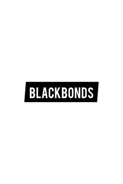 blackbonds Μαύρο Γκρι Navy Blue Σετ φούτερ 3 τεμαχίων Oversize - Blackbonds