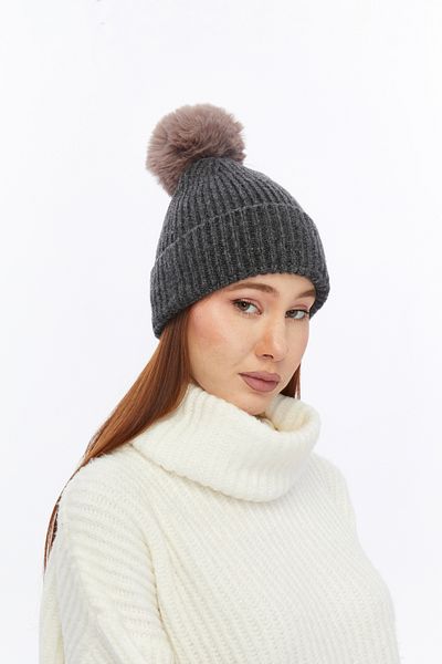 Aghilo Women's Pompom Wool Beret