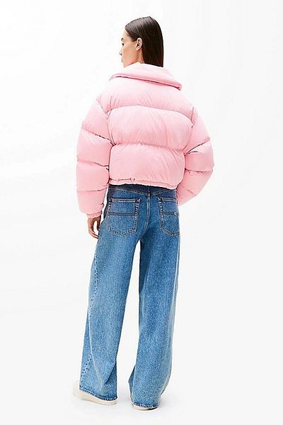 Tommy Hilfiger Rosa Pufferjacke für Damen