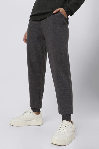 Blue Age Basic Knitwear Jogger_M_CharcoalM