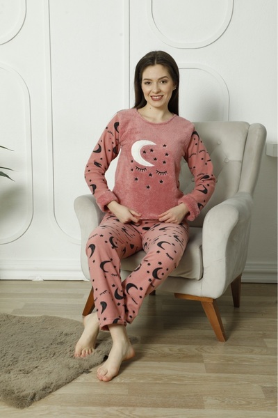 ROMEO LİFE 8123 Winter Fleece Pjama Suit