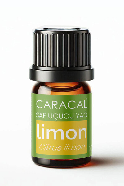 caracal 5 مل زيت الليمون النقي زيت قشر الليمون العطري زيت الليمون 100% نقي وط...