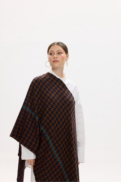 Kaşmir Wool Shoulder Shawl