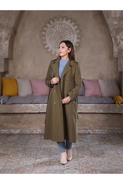 Fazilet Aslan Lined Trench Coat