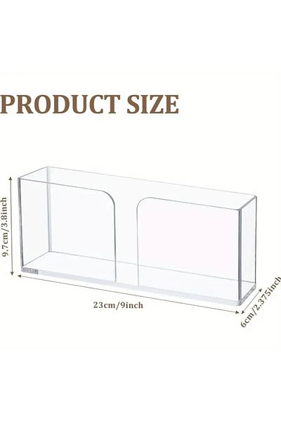 Pleksi Marketi Suport pentru prosoape din hârtie din plexiglas - Design transparent și durabil