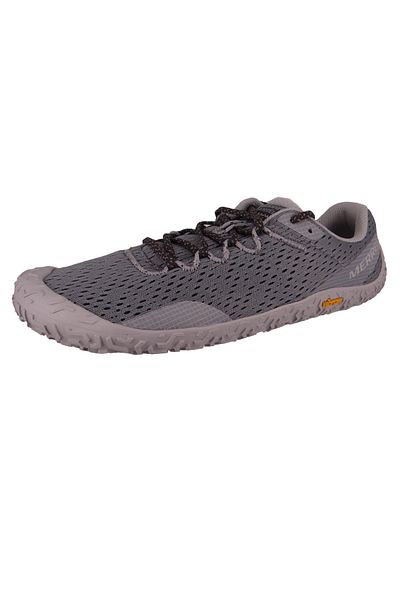 Merrell Herren Laufschuhe Halbschuhe Wanderschuhe Vapor Glove 6 Barefoot J067765 Grau Monument Textil/Synth