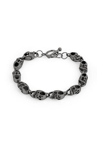 Daniel Klein Mtk11259 Smoked Color Steel Men's Bracelet Dkj.5.2003-3