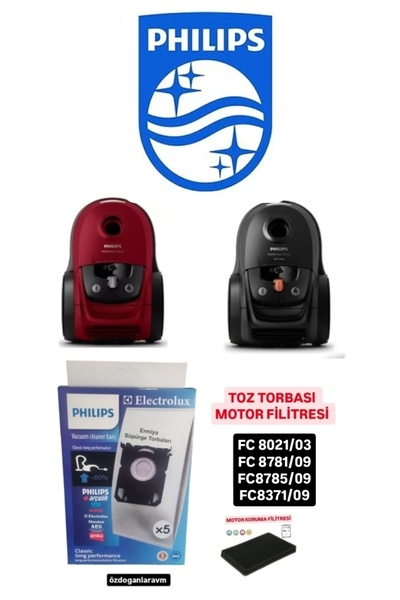 Dogant Phılıps Performer Silent S-bag Süpürge Toz Torbası
