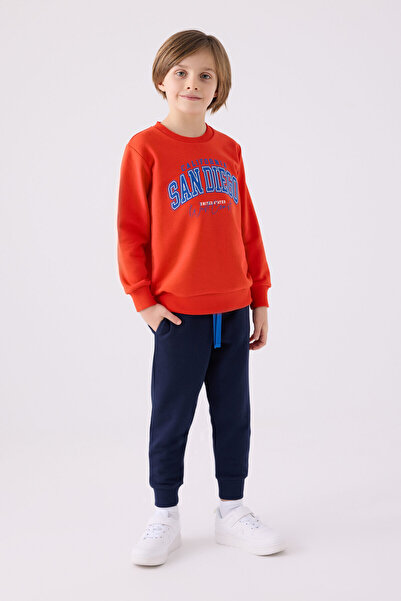 Rolypoly Orange Tracksuit Set for Boys