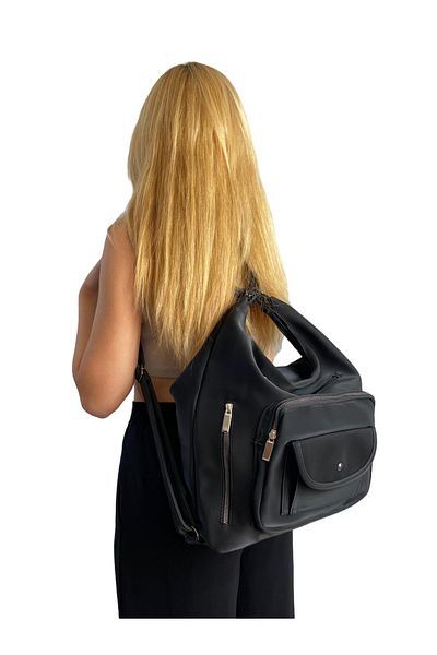 Gloria Women's Large Size Back Shoulder and Crossbody Bag