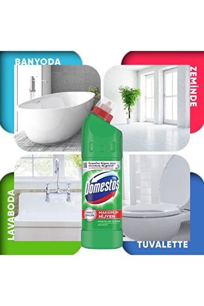 Unilever Dağ Esintisi Maksimum Hijyen Çamaşır Suyu 750 ml - 3'lü Paket