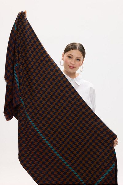 Kaşmir Wool Shoulder Shawl