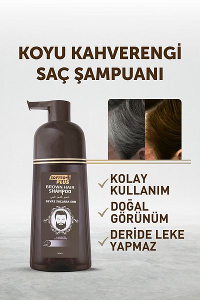 Softto Plus Red Hair Shampoo - Special Color Protective PacKage