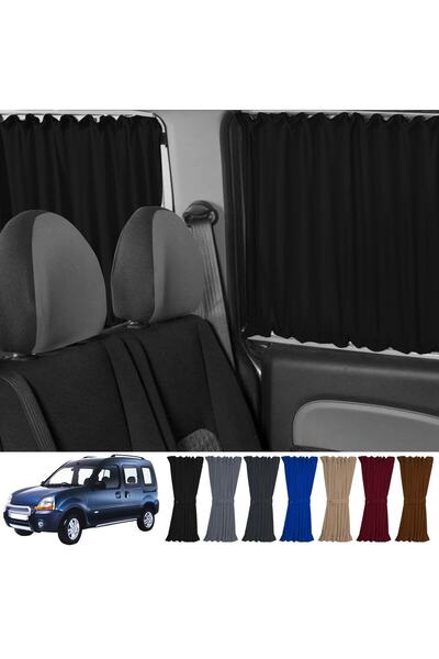 Oto Pandami Renault Kangoo 1 . Nesil Kısa Şase 1997-2009 Uyumlu Siyah Raylı O...