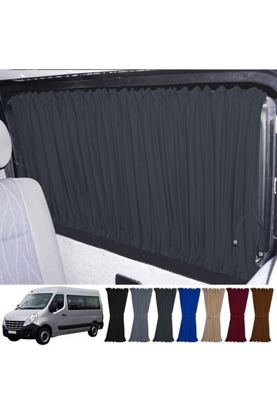 Oto Pandami Renault Master 3. Nesil Uzun Şase 2010+ Uyumlu Füme Raylı Oto Per...