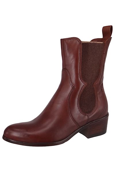 Mjus Damen Elegante Stiefelette Badia L48205-201 Braun 6225 Castagna Leder