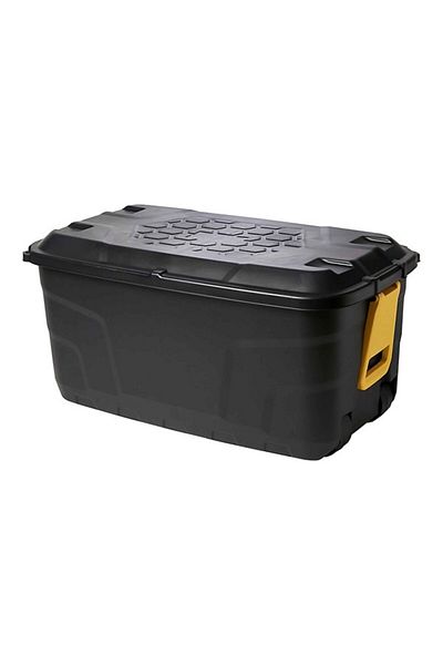 Strata Heavy Duty Wheeled Storage Box with Lid 145 Liter