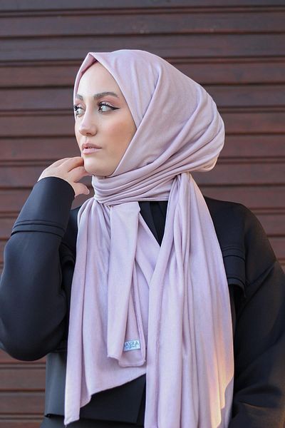 SAYRA Σάλι Γυναικεία Πούδρα Βαμβακερή Σαλιάρα Syr003