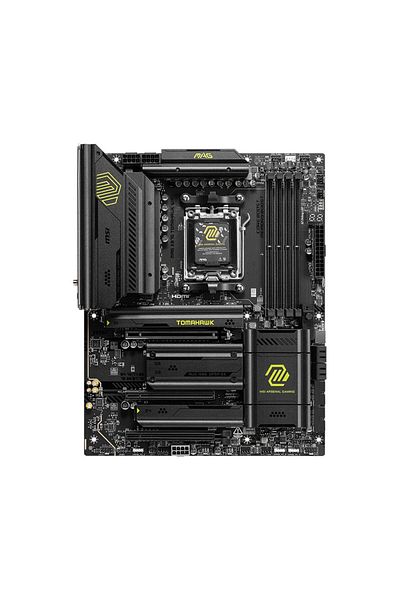 MSI Mag X870 Tomahawk - مقبس واي فاي، DDR5 8400 ميجا هرتز، 5G Lan Wifi، 7 RGB ATX اللوحة الأم