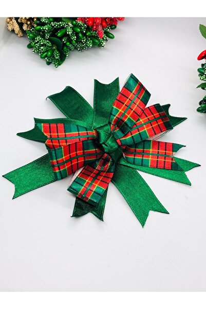 İnDerin Новорічна стрічка з бантиком - Новорічна тема з пружками